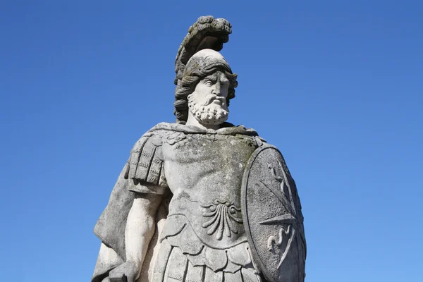 イタリア、コモ： 戦士の像 — ストック写真