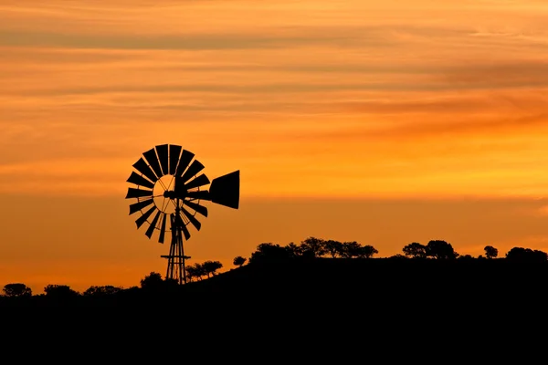 stock image Windmill at Sunrise
