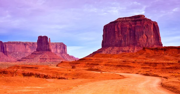 Monument Valley Road — Stok fotoğraf