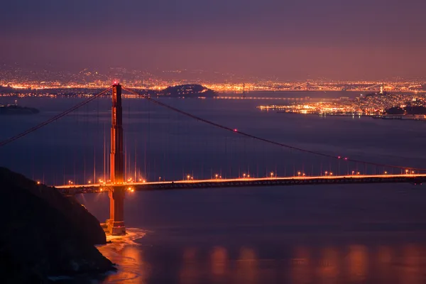 Вид Сан-Франциско — стоковое фото