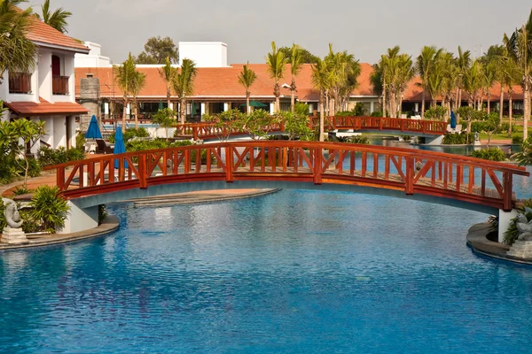 Pool im Temple Bay Resort — Stockfoto