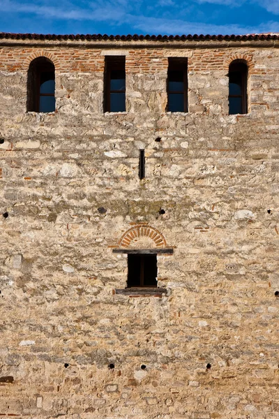 Середньовічний замок Windows — стокове фото