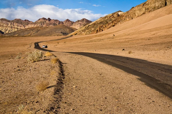 Долина смерті дороги — стокове фото