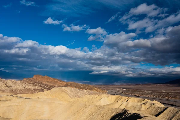 Долина смерті Badlands — стокове фото