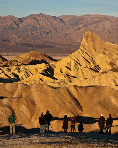 Death Valley Tourismus im Morgengrauen — Stockfoto