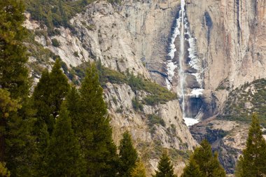 Upper Yosemite Falls clipart