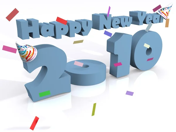 Feliz Ano Novo 2010 — Fotografia de Stock