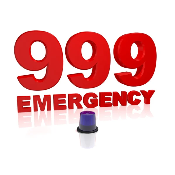 999 Emergenza — Foto Stock
