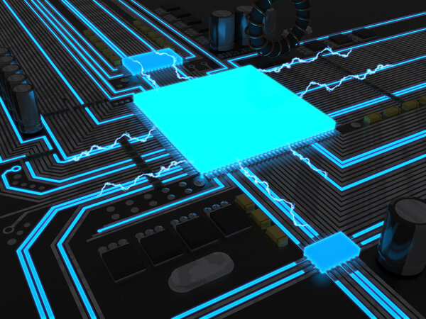 Мощный процессор
