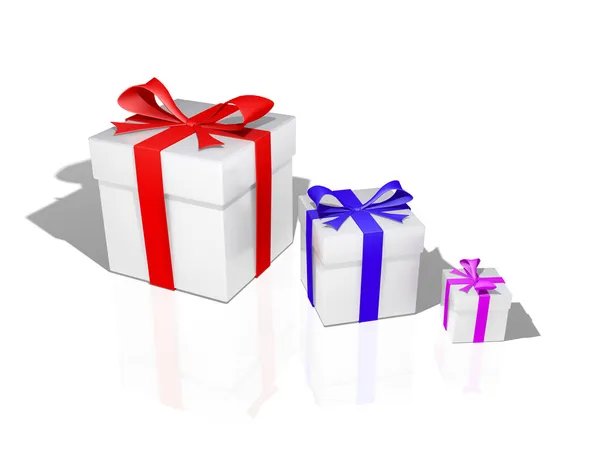 Three Gifts — Stock Photo, Image