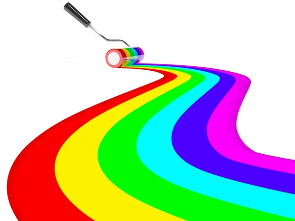 Rainbow stripes — Stock Photo, Image