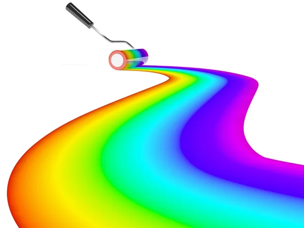 Gradiente do arco-íris — Fotografia de Stock