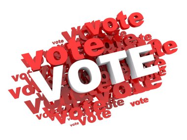 Vote vote vote clipart