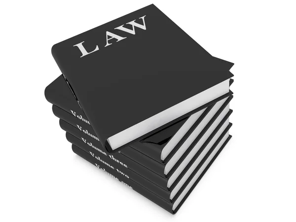 Книги з юриспруденції Ліцензійні Стокові Зображення