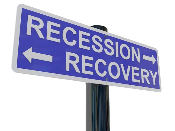 Recesji odzysku — Zdjęcie stockowe