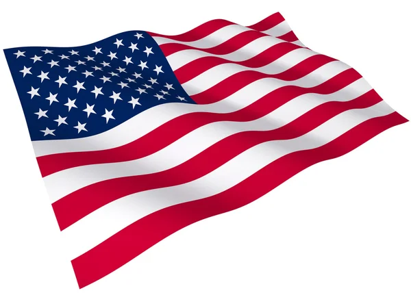 Flagga Amerikas förenta stater Royaltyfria Stockfoton