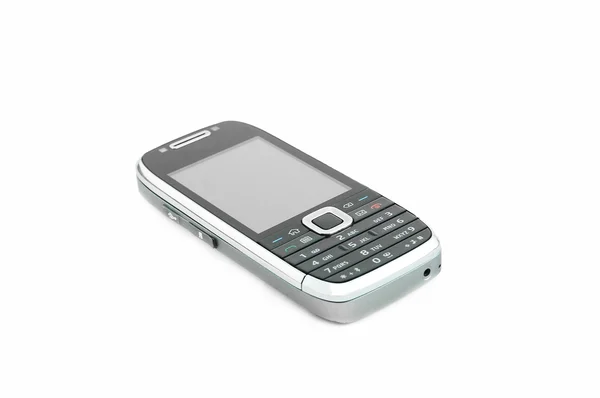 Мобільний телефон на білому тлі Стокове Зображення