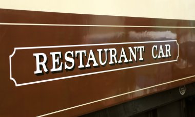 Restaurant car clipart