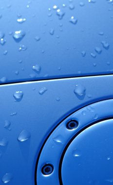 Raindrops on vehicle clipart