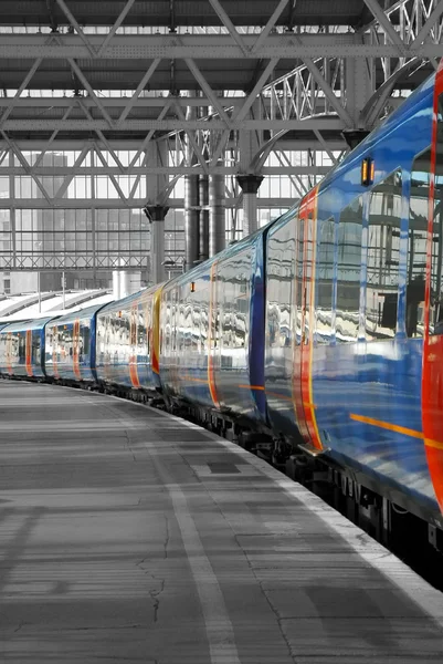Commuter trein — Stockfoto