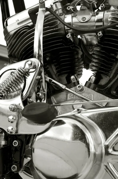 Мотоциклетный двигатель — стоковое фото