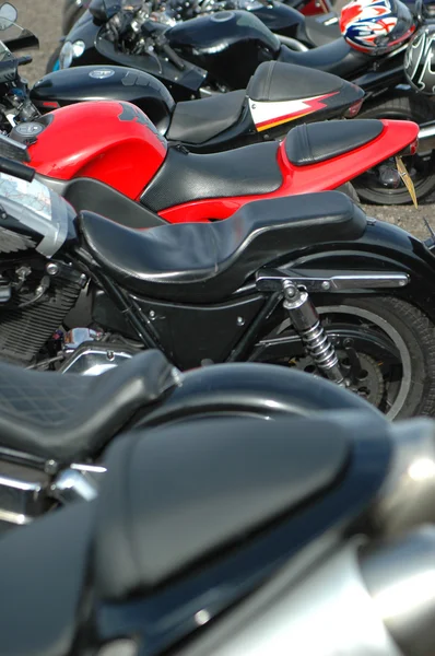Motorkerékpárok — Stock Fotó