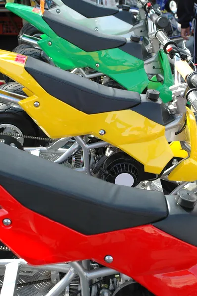 Motos coloridos — Fotografia de Stock