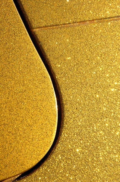 Goldglitzern — Stockfoto