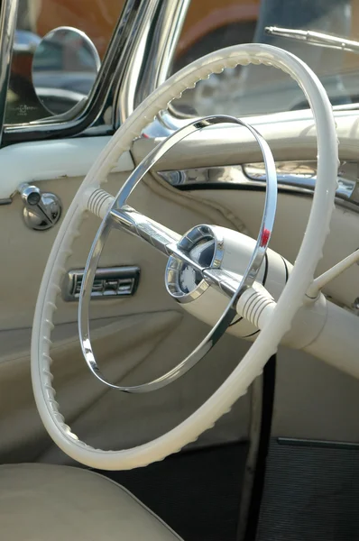 Classic steering wheel — Stock Photo, Image