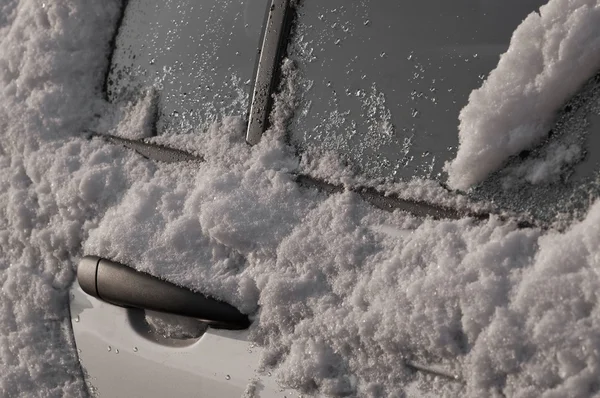 Auto nieve —  Fotos de Stock