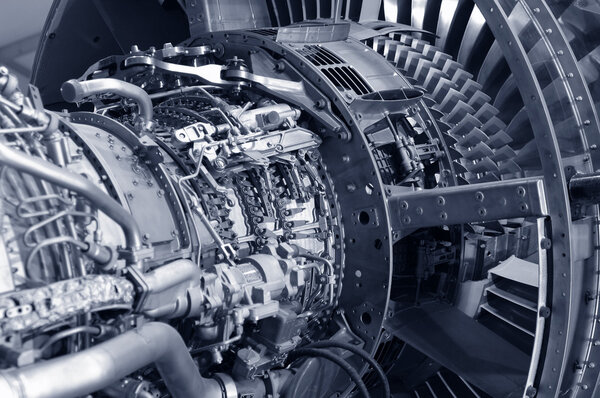 Jet engine detail