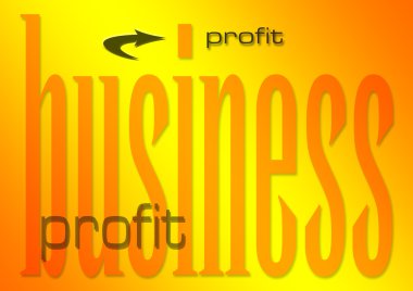 Business profit clipart