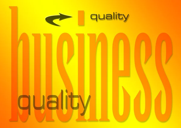 Qualidade das empresas — Fotografia de Stock