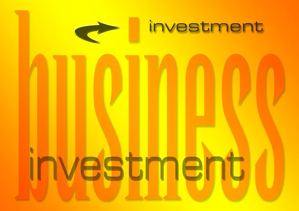 Üzleti beruházások — Stock Fotó