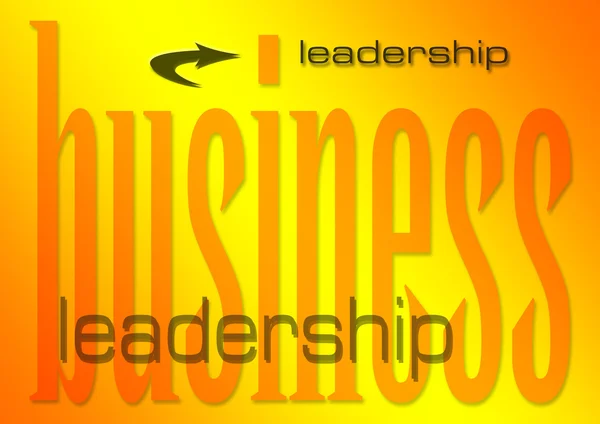 Бізнес лідерства — стокове фото