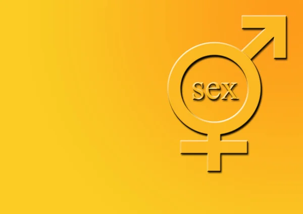 Symbol seksu — Zdjęcie stockowe