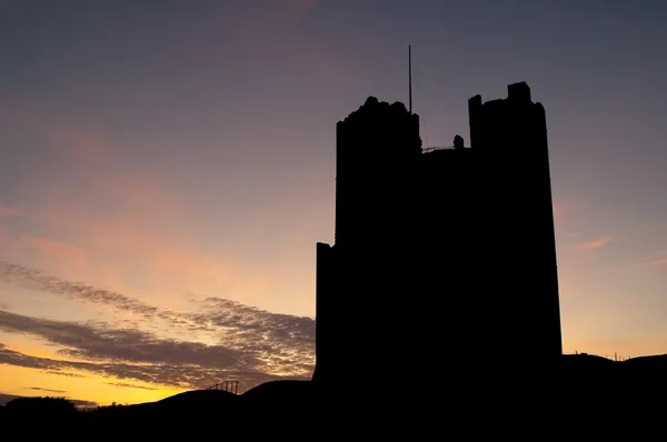 Castle silhouette — Stock Photo, Image