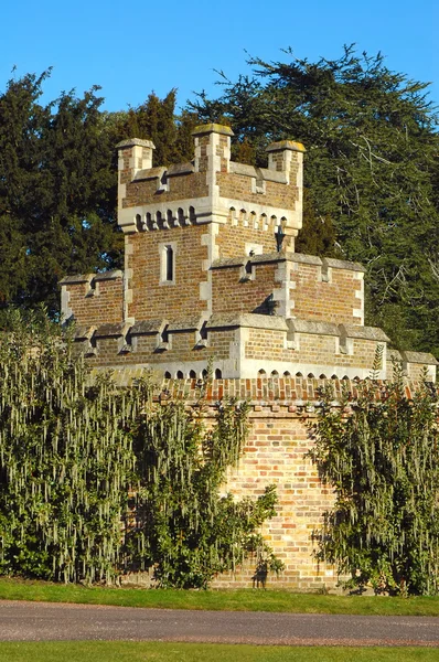 Torre do castelo britânico — Fotografia de Stock