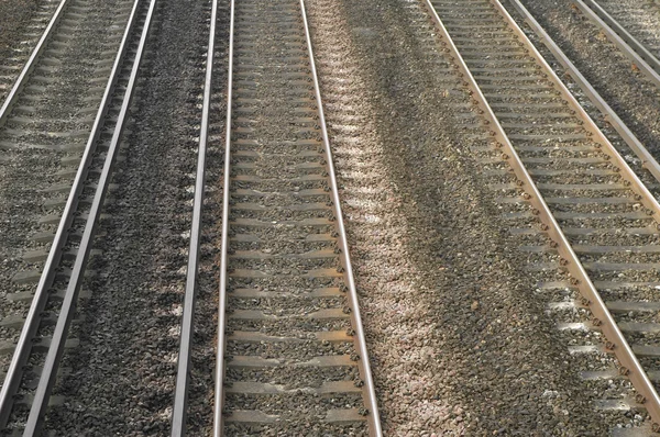 Železniční tratě — Stock fotografie