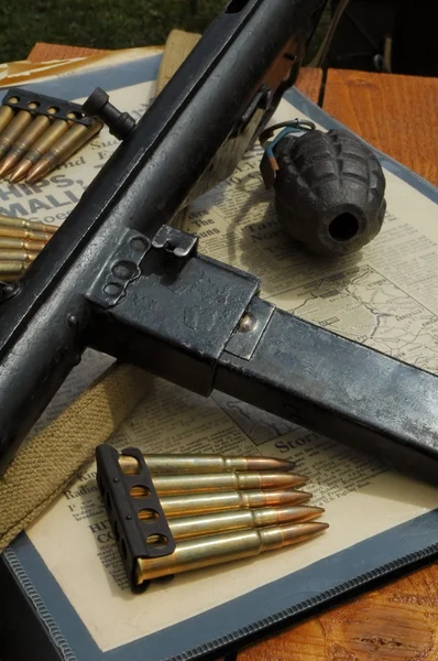 WW2 broń — Zdjęcie stockowe