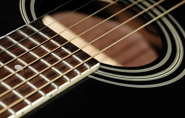 Guitarra acústica — Foto de Stock