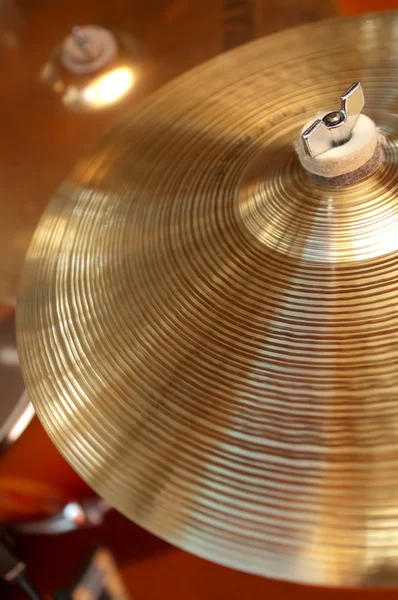 Drum cymbals — Stock Photo, Image
