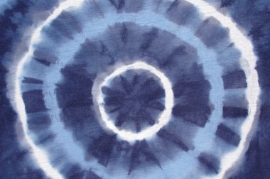 Tie dyed blue clipart