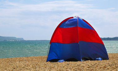 Beach tent clipart
