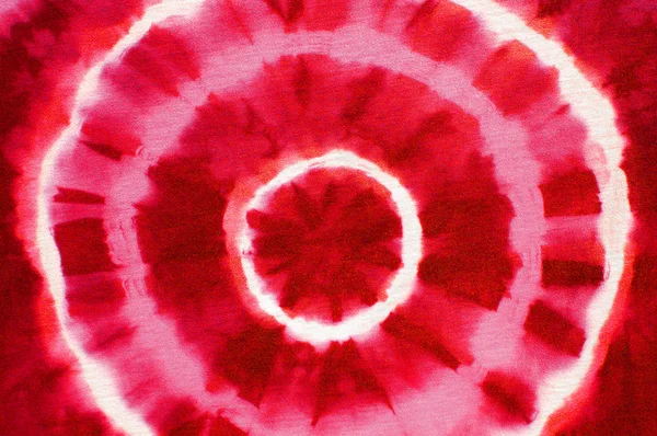 Tie dyed red — Stock Photo, Image
