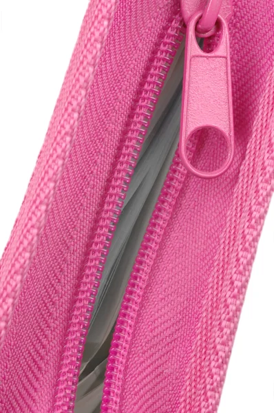 stock image Pink zipper