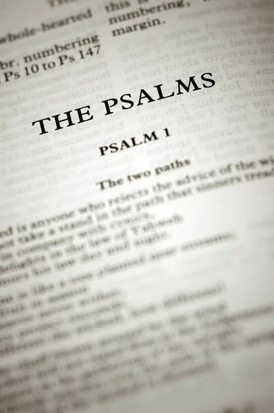 A Zsoltárok — Stock Fotó