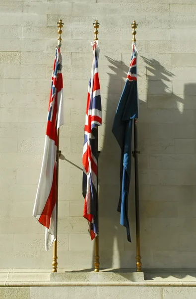 Флаги памяти — стоковое фото