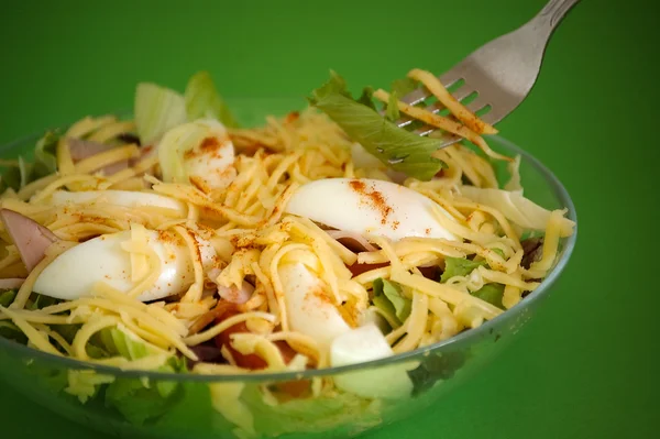 stock image Eggs with cheese