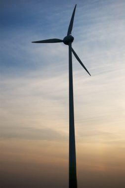 Wind turbine clipart